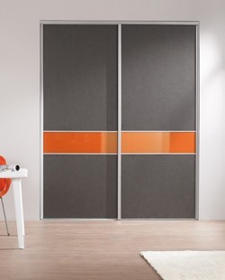 Porte coulissante modèle Trio - Design contemporain et intemporel - Espace et Mieux-Être