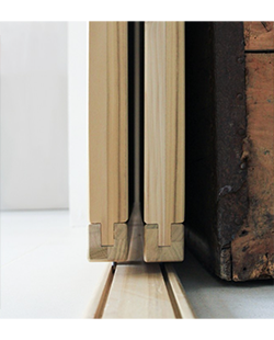 Nuancier pour les profils en bois - Porte coulissante sur mesure - Espace et Mieux-Être